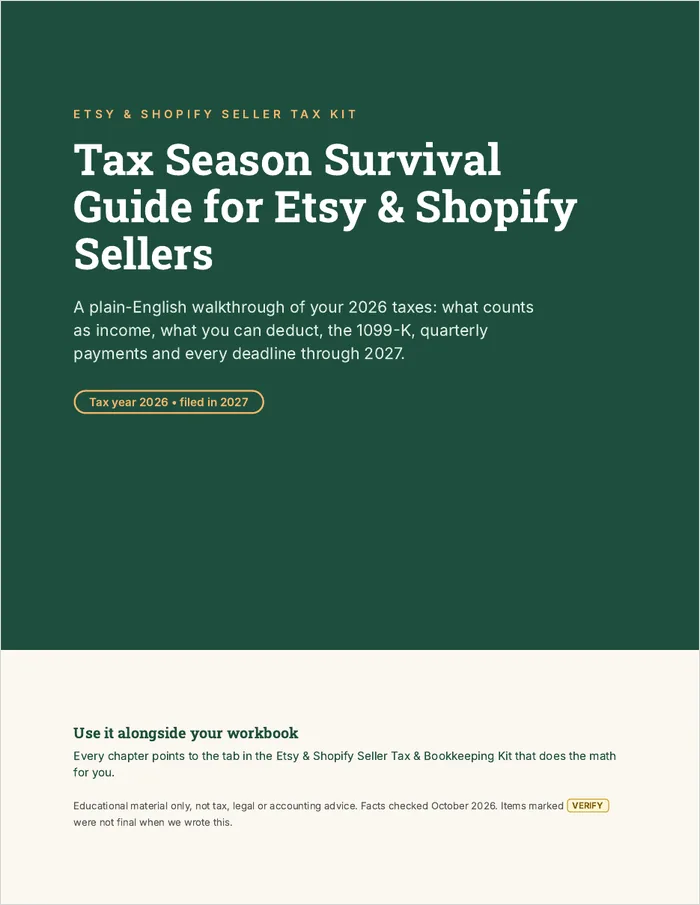 Cover of the Tax Season Survival Guide